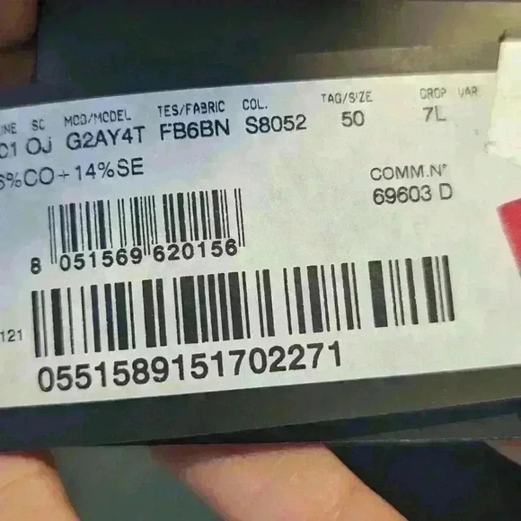 Dolce & Gabbana Tailored Fit WoolSilk Cotton Mix Navy Blazer - size 40R US BNWT - Picture 5 of 10